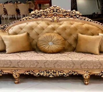 مبلمان طلایی زیبا - تعمیر مبل در اصفهان