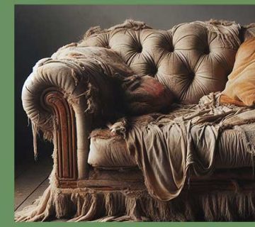 فرورفتگی مبل - تعمیر فرورفتگی مبل