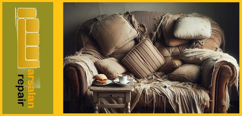 مبل پاره - تعمیر مبل پاره