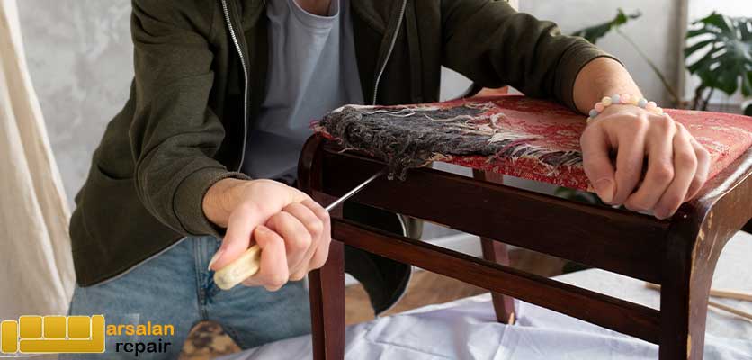 تعمیر فنر مبل راحتی -