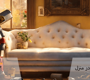 مبل قدیمی - تعمیر مبل شکسته در منزل