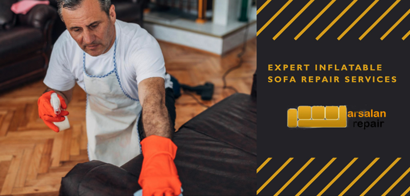 تعمیر توسط تعمیرکاران - تعمیر مبل بادی