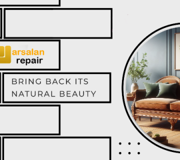 چوب مبل - بازسازی رنگ مبل چوبی