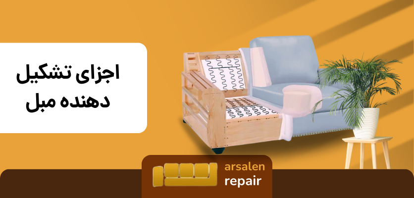 اجزای تشکیل دهنده مبل_کلاف مبل