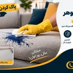 روش های تمیز کردن جوهر - پاک کردن لکه جوهر از مبل